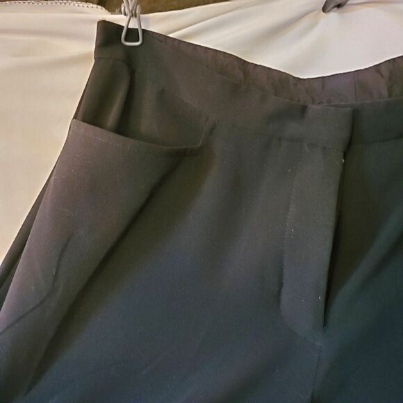 The Limited Stretch Black Dress Pants Womens Size 14 Wide Leg Bootcut - Picture 2 of 6